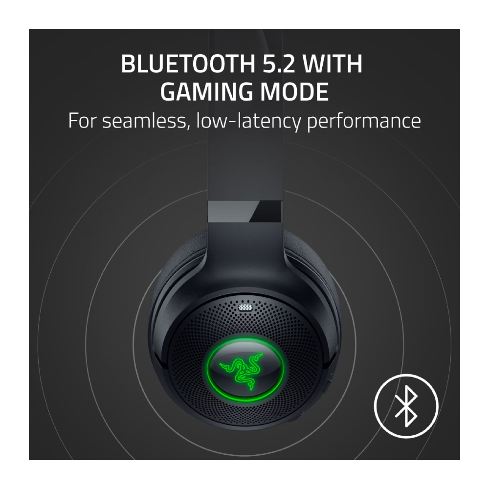 RAZER KRAKEN KITTY V2 WIRELESS BLUETOOTH GAMING HEADSET - 3
