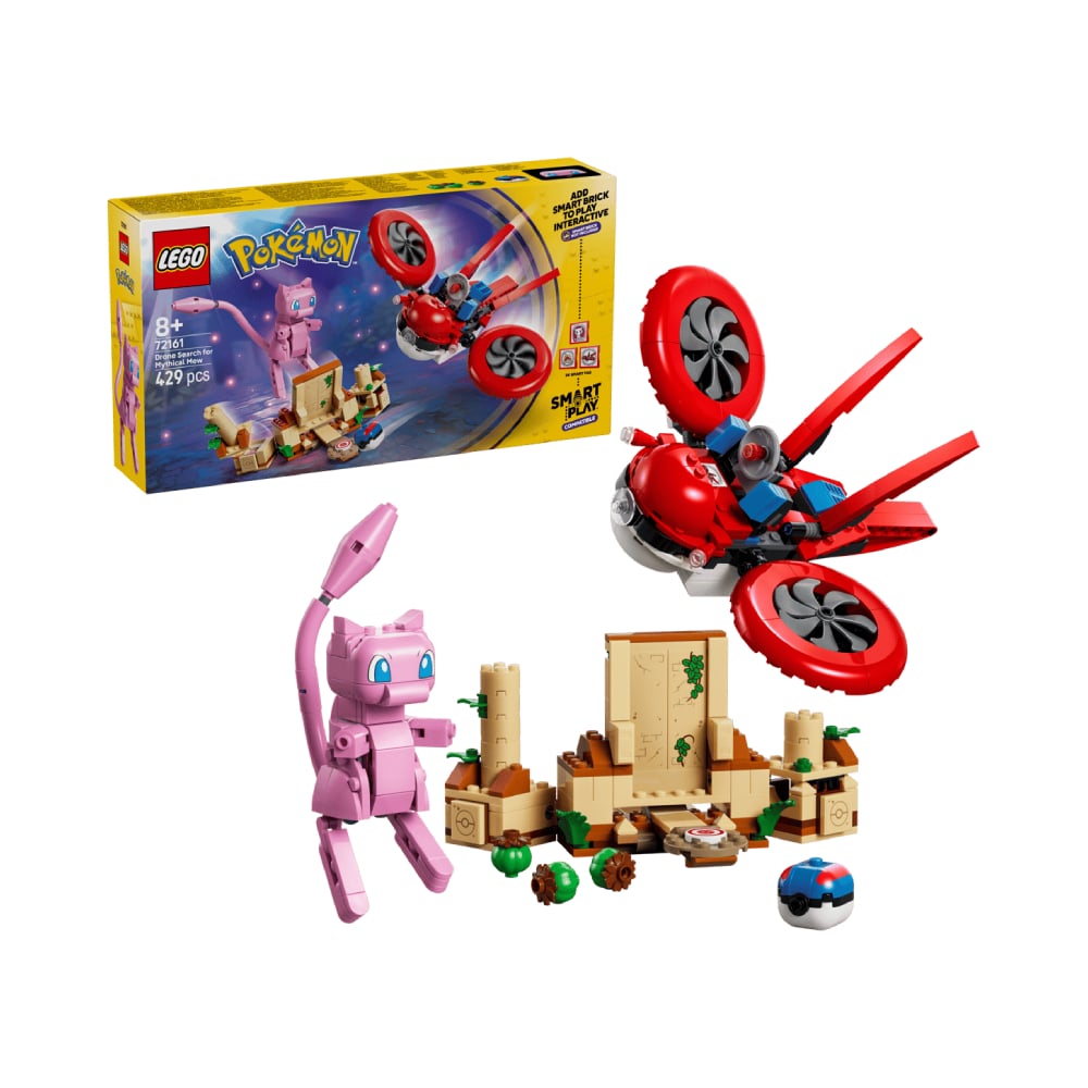 LEGO POKEMON SMART PLAY DRONE SEARCH MYTHICAL MEW 72161 - 1