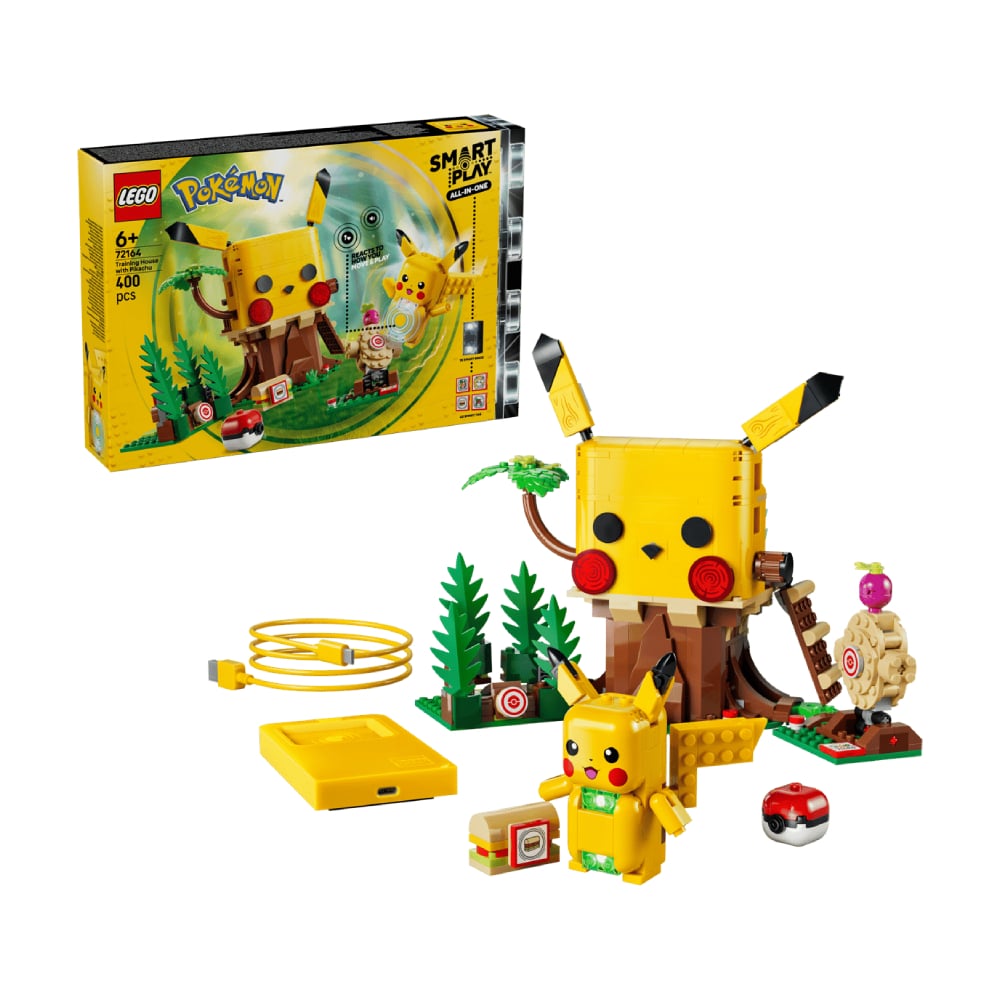LEGO POKEMON TRAINING HOUSE WITH PIKACHU 72164 - 1