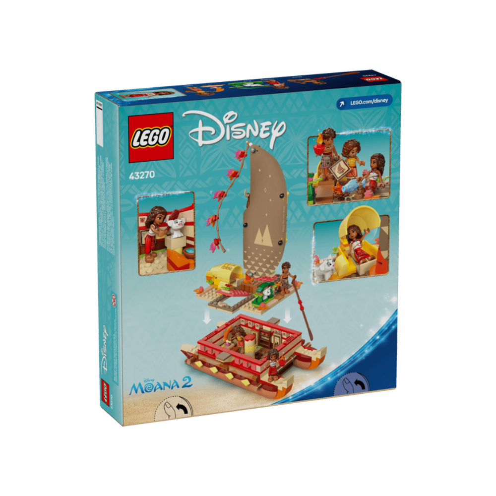 LEGO DISNEY MOANA ADVENTURE CANOE 43270 - 5