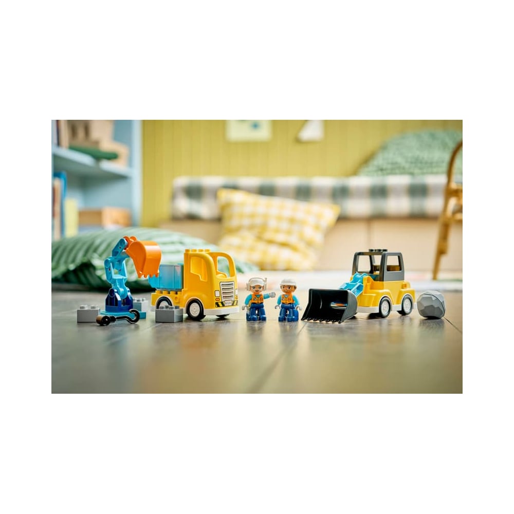 LEGO DUPLO 3 IN 1 CONSTRUCTION VEHICLES SET 10475 - 4