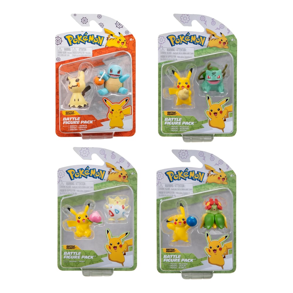 POKEMON BATTLE READY 8 FIGURE PACKS - 1
