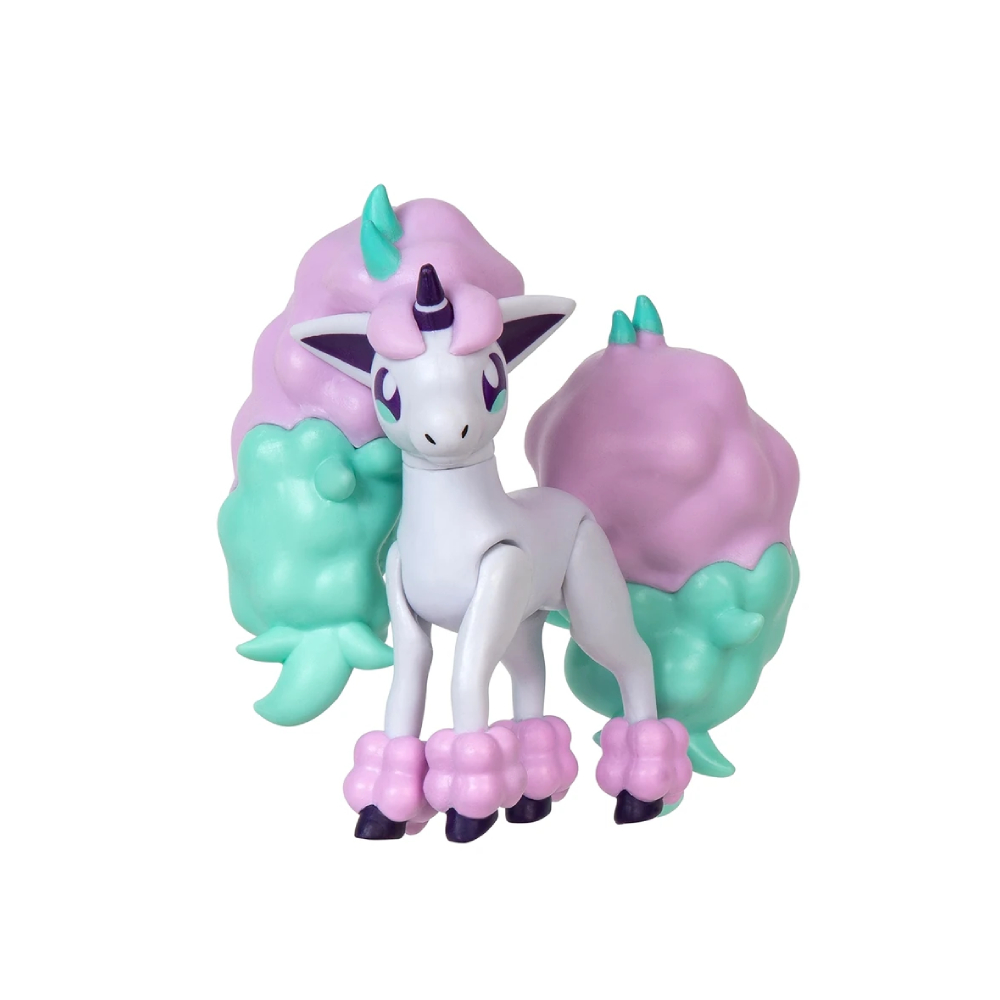 JAZWARES POKEMON FIGURE SET 3 PACK PONYTA PIKACHU GIBLE - 3
