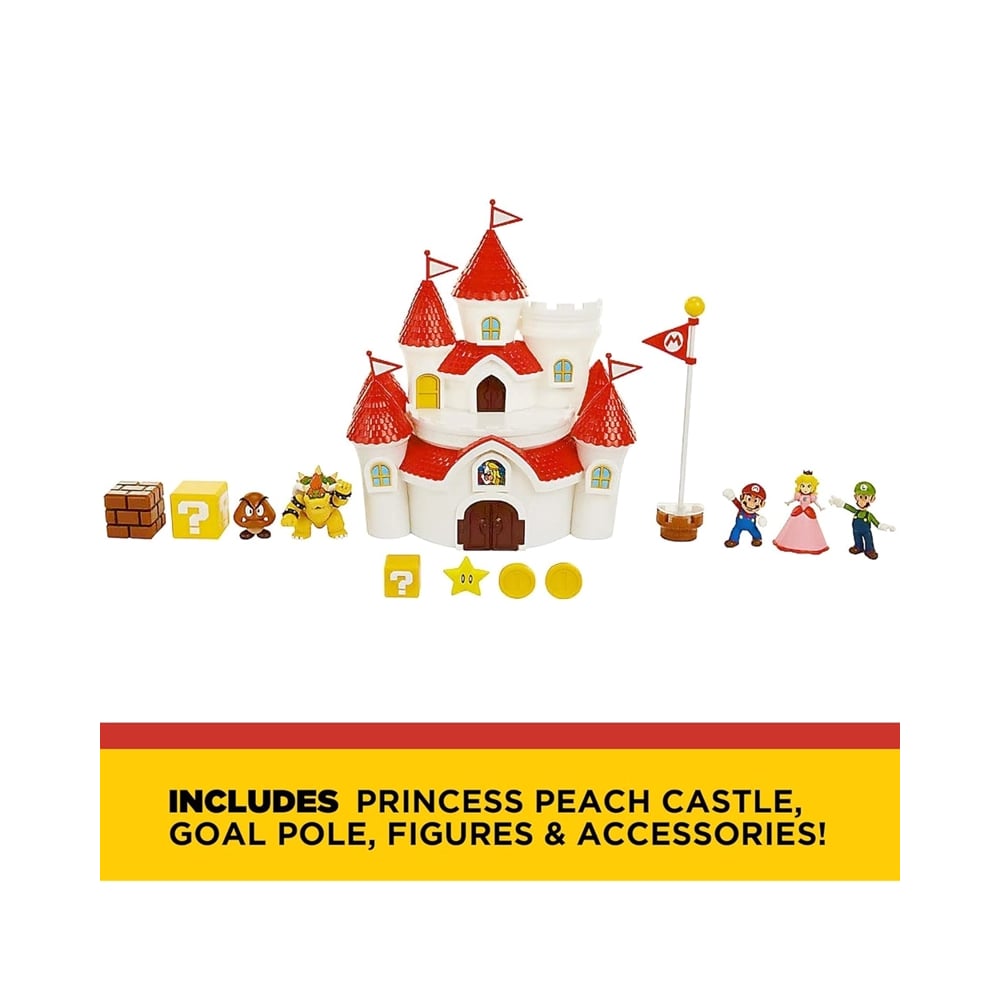 JAKKS PACIFIC SUPER MARIO BROS MUSHROOM KINGDOM CASTLE - 2