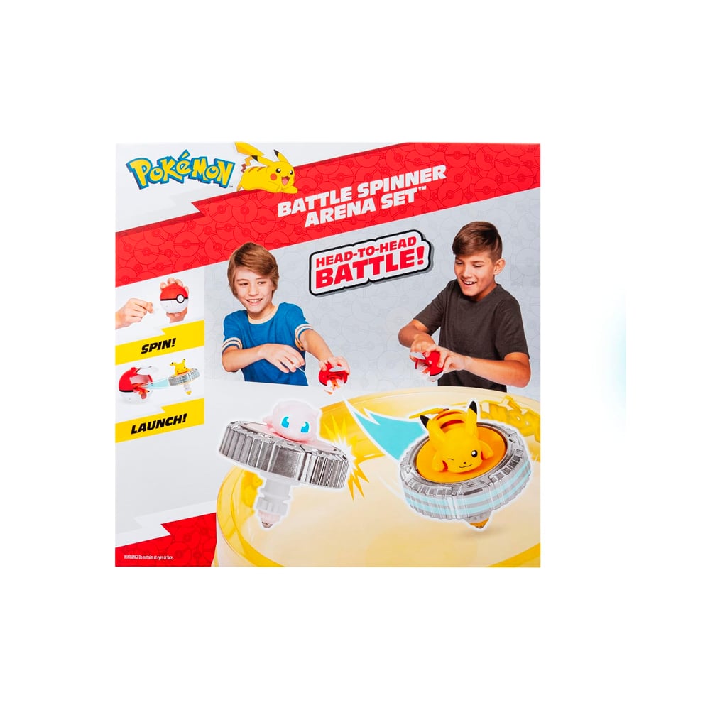 POKEMON BATTLE SPINNER ARENA SET 2 BATTLE SPINNERS - 2