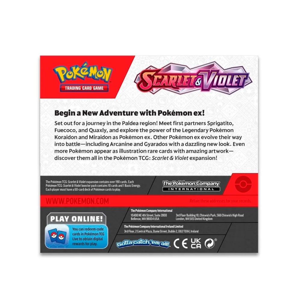 POKEMON TCG SCARLET VIOLET BOOSTER BOX ESPAÑOL - 3