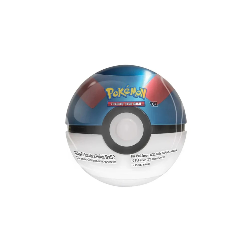 POKEMON TCG POKEBALL TIN 2025 INGLES BOX 6 UNIDADES - 5