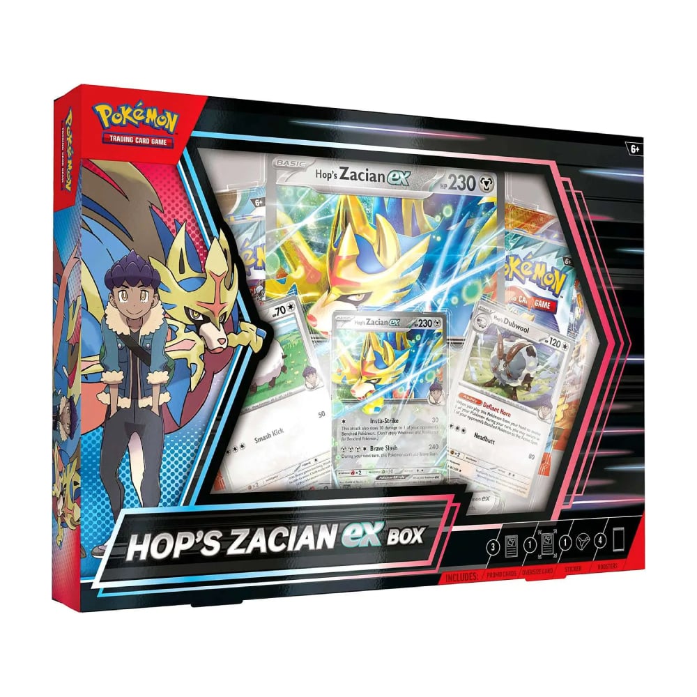 POKEMON TCG JOURNEY TOGETHER HOPS ZACIAN EX ESPAÑOL - 1