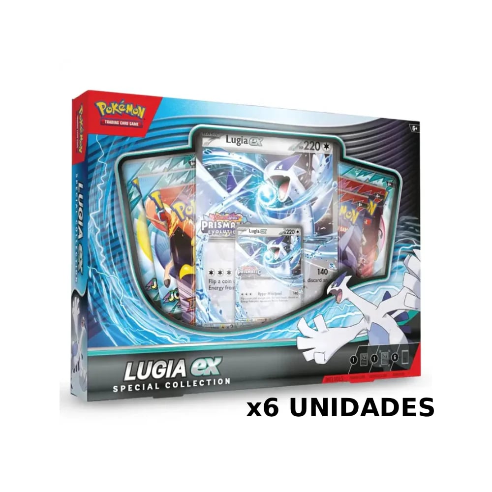 POKEMON TCG LUGIA EX SPECIAL ESPAÑOL BOX 6 UNIDADES - 1