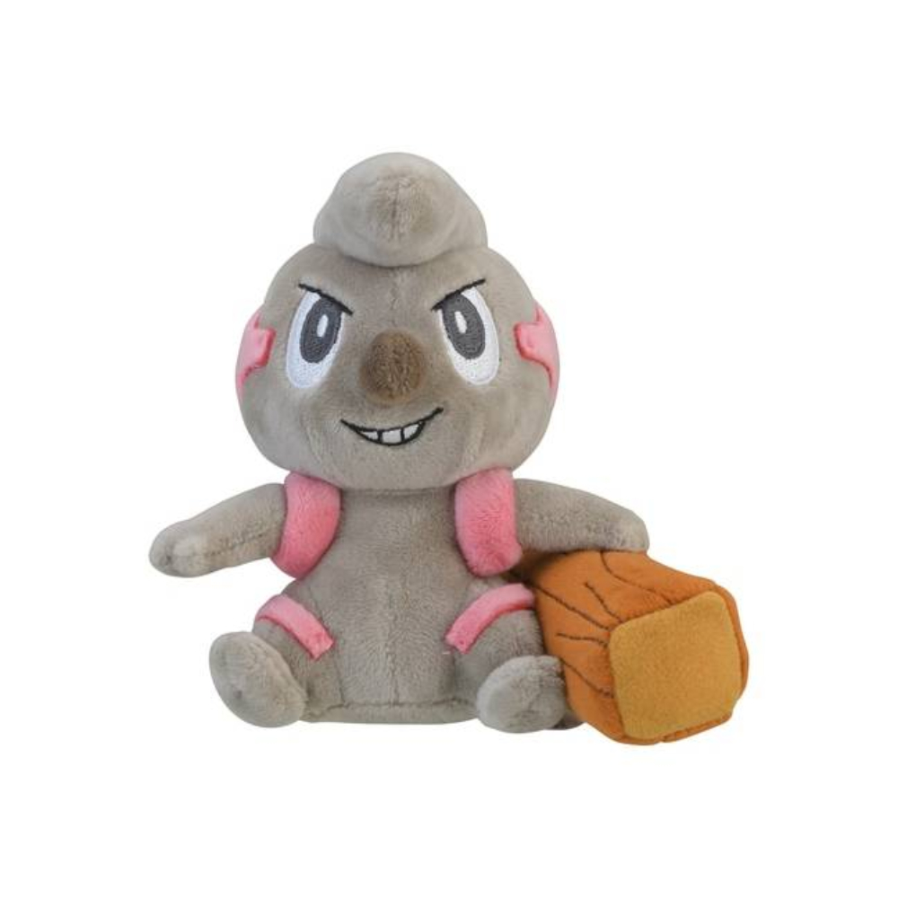 POKEMON PELUCHE FIT TIMBURR EXCLUSIVO JAPON - 1