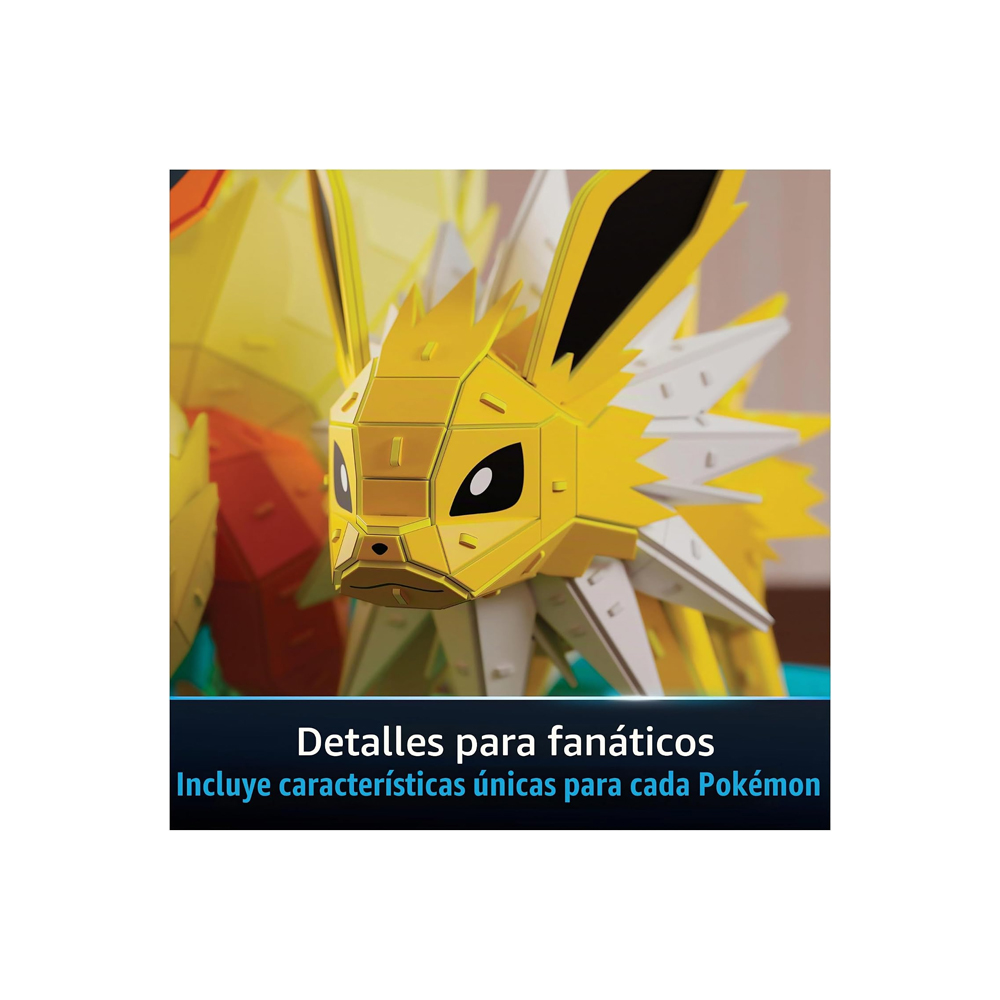 POKEMON 4D BUILD EEVEE EVOLUTION TRIO 3D EXCLUSIVO - 3
