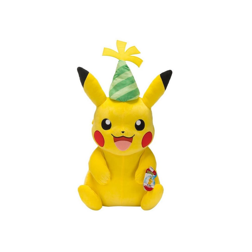 POKEMON PELUCHE CUMPLEANOS PIKACHU 62 CM EXCLUSIVO - 1