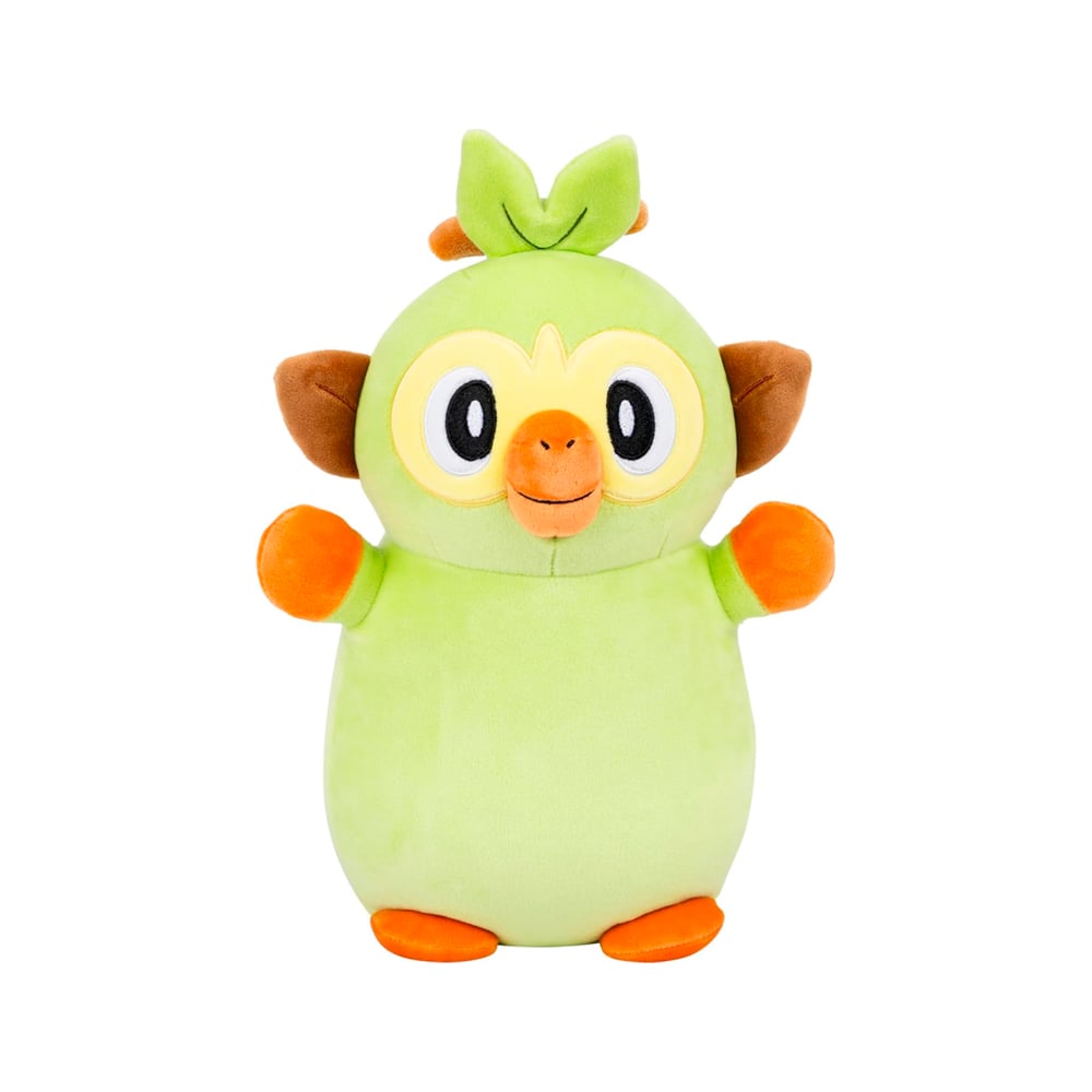 PELUCHE POKEMON SQUISHMALLOWS GROOKEY 30CM - 1