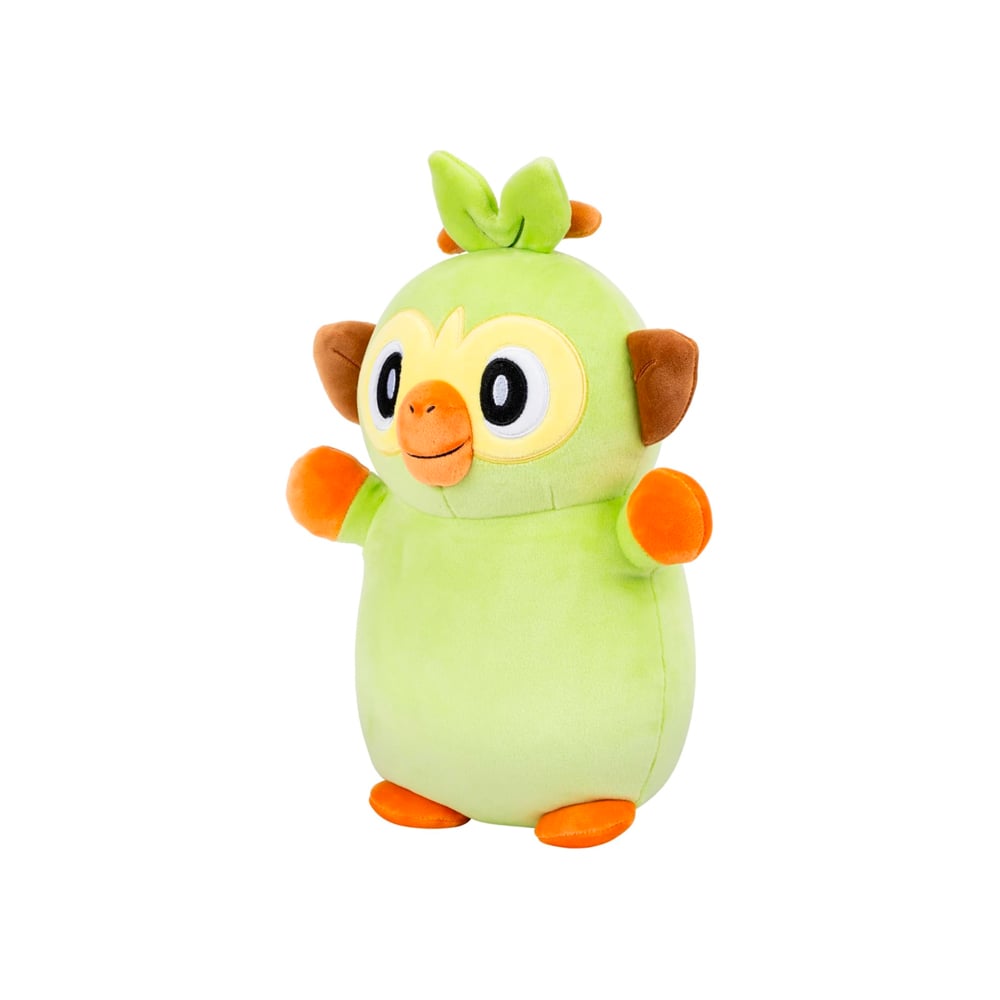 PELUCHE POKEMON SQUISHMALLOWS GROOKEY 30CM - 3