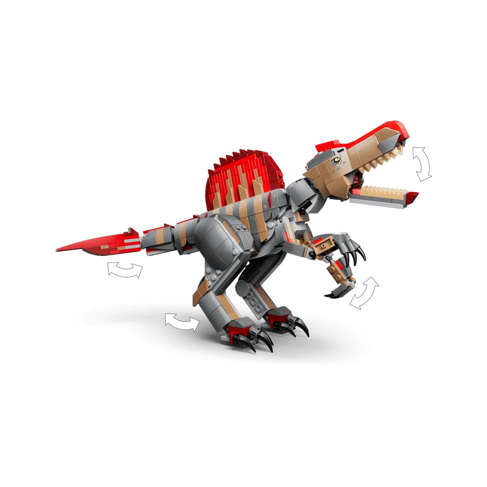 LEGO JURASSIC WORLD SPINOSAURUS DINOSAUR ESCAPE 77982 - 4