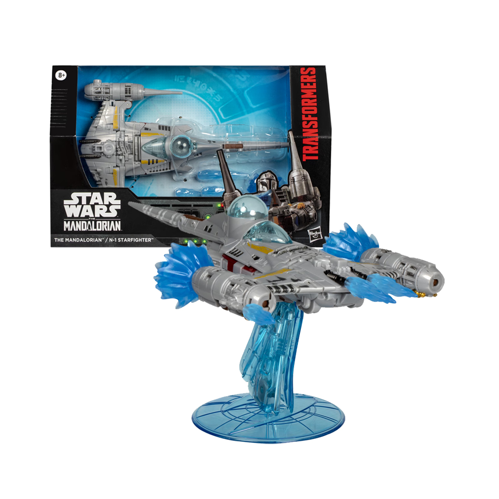 TRANSFORMERS X STAR WARS THE MANDALORIAN N1 STARFIGHTER - 1