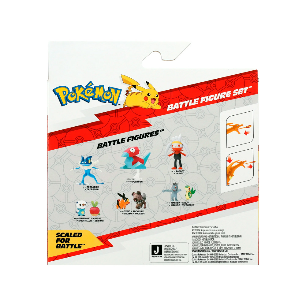 POKEMON FIGURA CHARIZARD PIKACHU EDICION PACK - 5