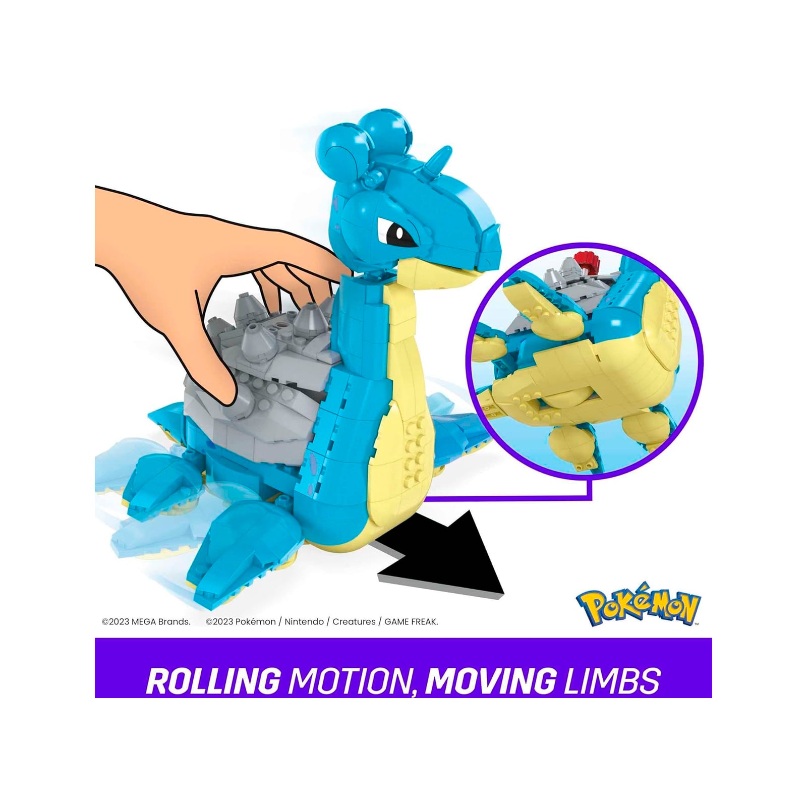 MEGA POKEMON LAPRAS TOY KIT - 2