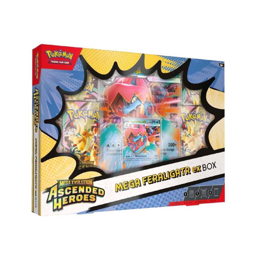 POKEMON TCG ASCENDED HEROES MEGA FERALIGATR EX ESPAÑOL - 1