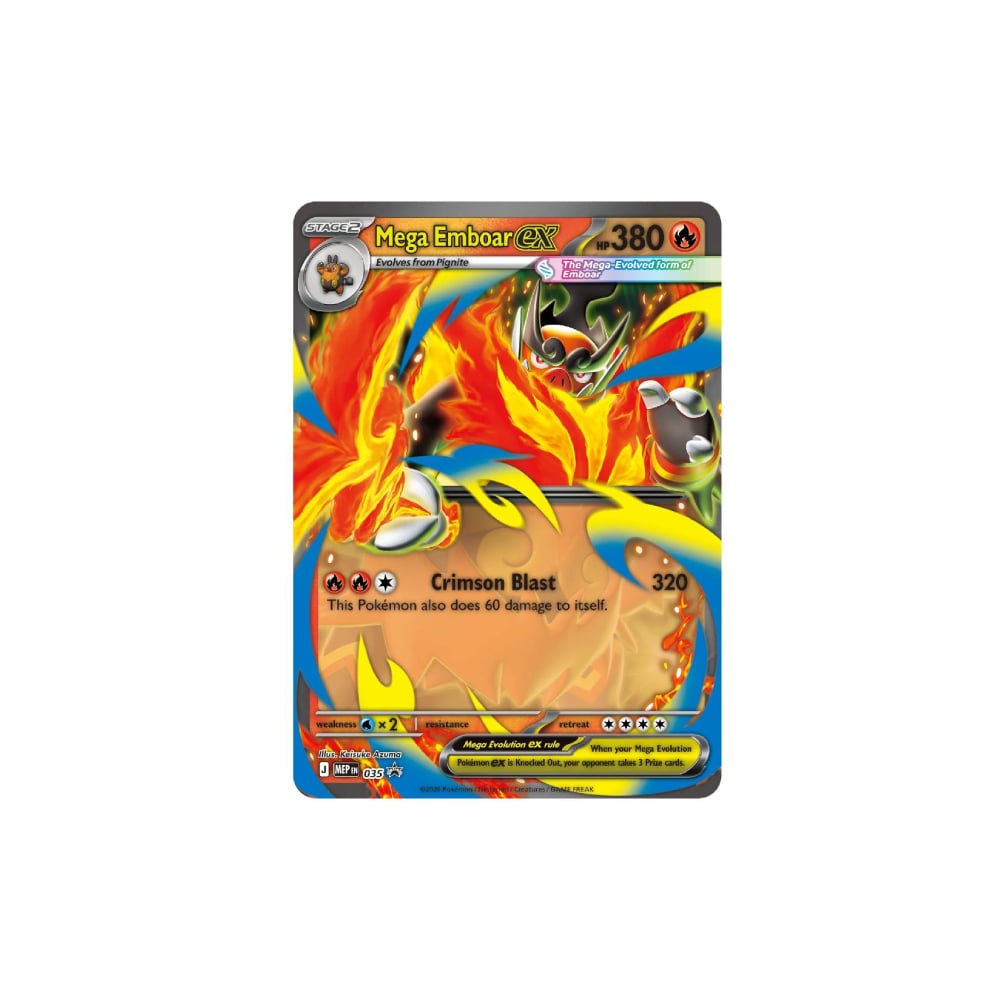 POKEMON TCG ASCENDED HEROES MEGA EMBOAR EX INGLES - 2