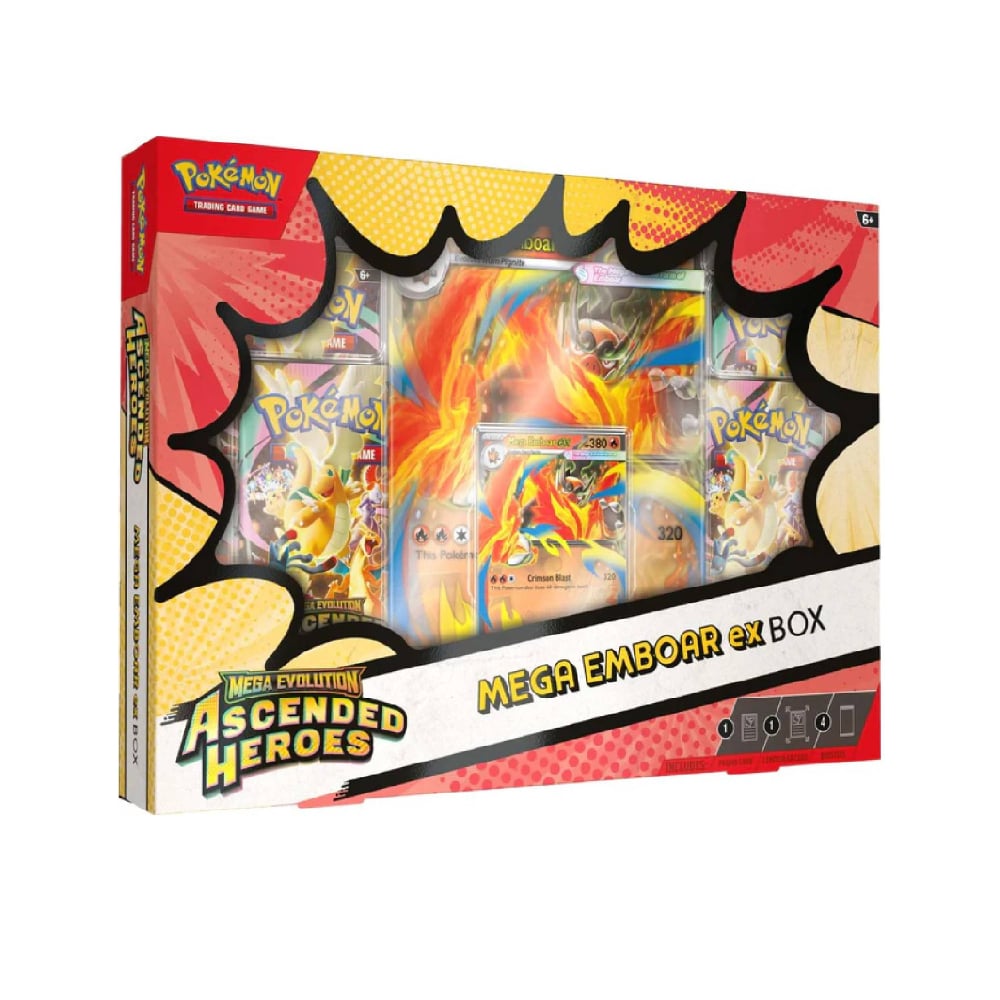 POKEMON TCG ASCENDED HEROES MEGA EMBOAR EX ESPAÑOL - 1