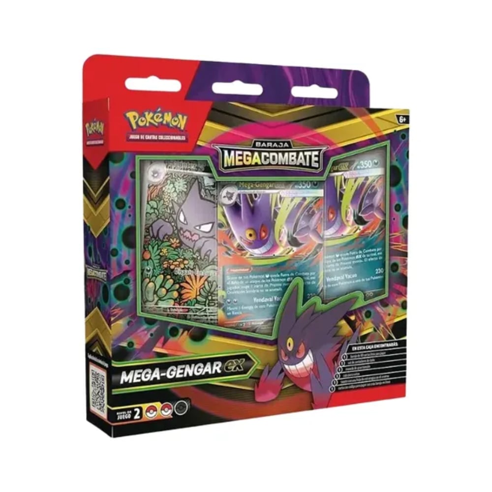 POKEMON TCG MEGA BATTLE DECK MEGA GENGAR EX ESPAÑOL - 1