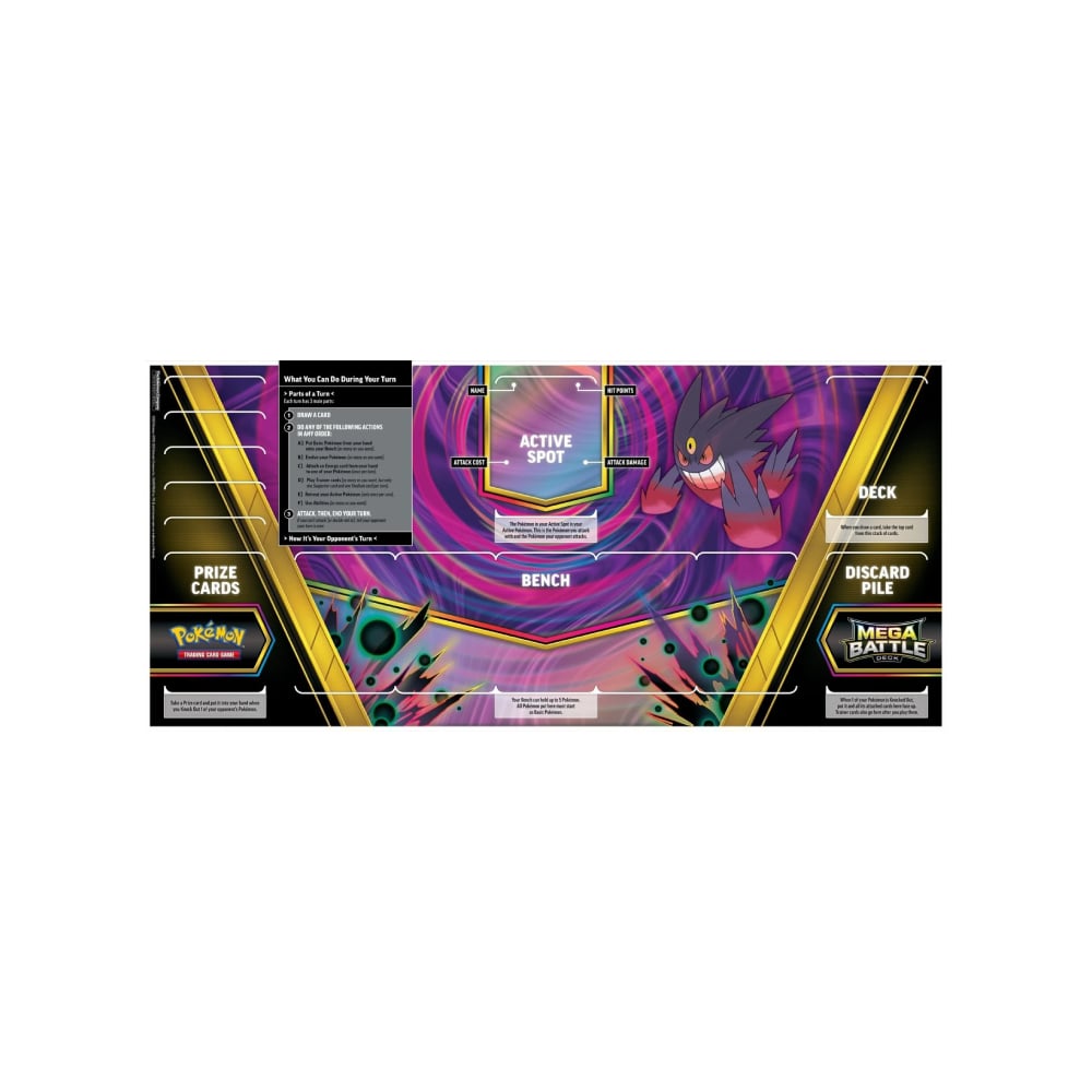 POKEMON TCG MEGA BATTLE DECK MEGA GENGAR EX ESPAÑOL - 4