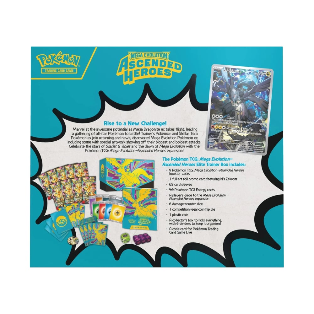 POKEMON TCG ASCENDED HEROES ELITE TRAINER BOX ESPAÑOL - 2