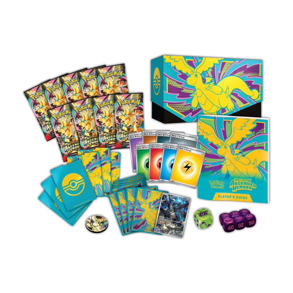 POKEMON TCG ASCENDED HEROES ELITE TRAINER BOX ESPAÑOL - 3