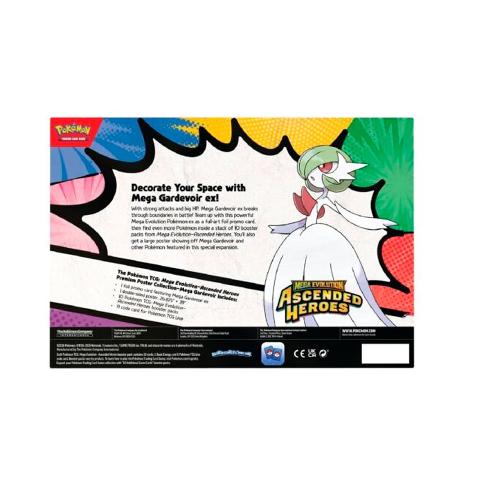 POKEMON TCG AH POSTER COLLECTION MEGA GARDEVOIR ESPAÑOL - 3