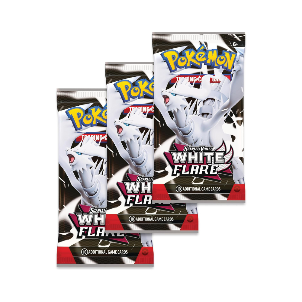 POKEMON TCG WHITE FLARE GOTHITELLE 3 PACK ESPAÑOL - 2