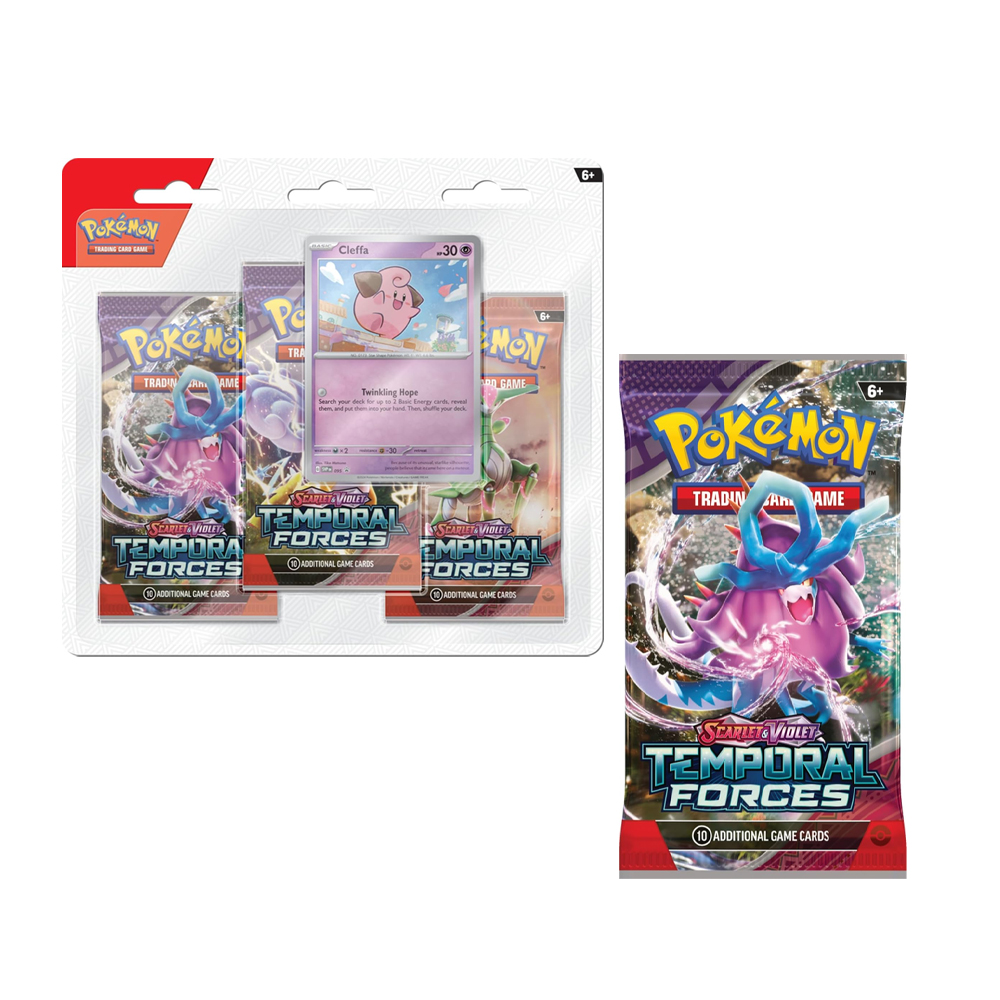 POKEMON TCG BLISTER 3 PACK CLEFFA ESPAÑOL - 1