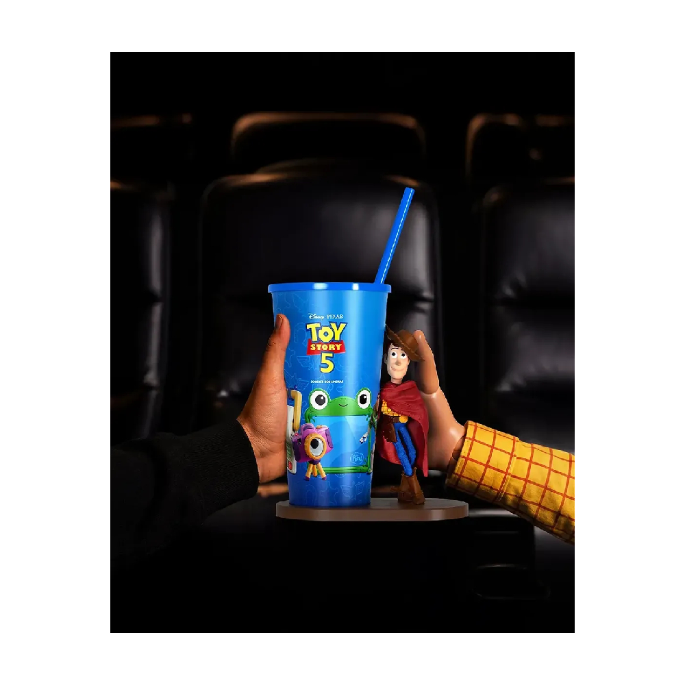 VASO CINEMARK TOY STORY 5 EXCLUSIVO WOODY - 2