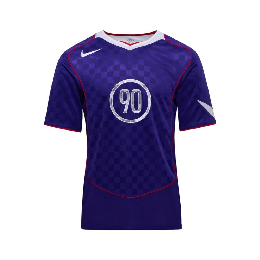 NIKE POLO DEPORTIVO DRI FIT TOTAL 90 HOMBRE PURPLE TALLA M - 1