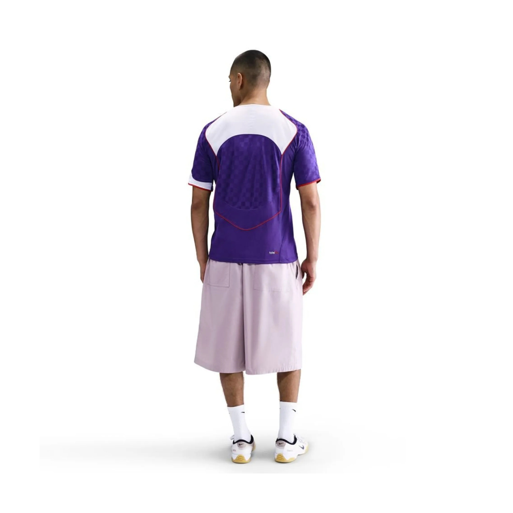 NIKE POLO DEPORTIVO DRI FIT TOTAL 90 HOMBRE PURPLE TALLA M - 4