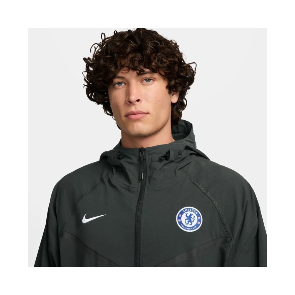 NIKE CASACA HOMBRE JOVEN BLACK CHELSEA FC TALLA M - 2