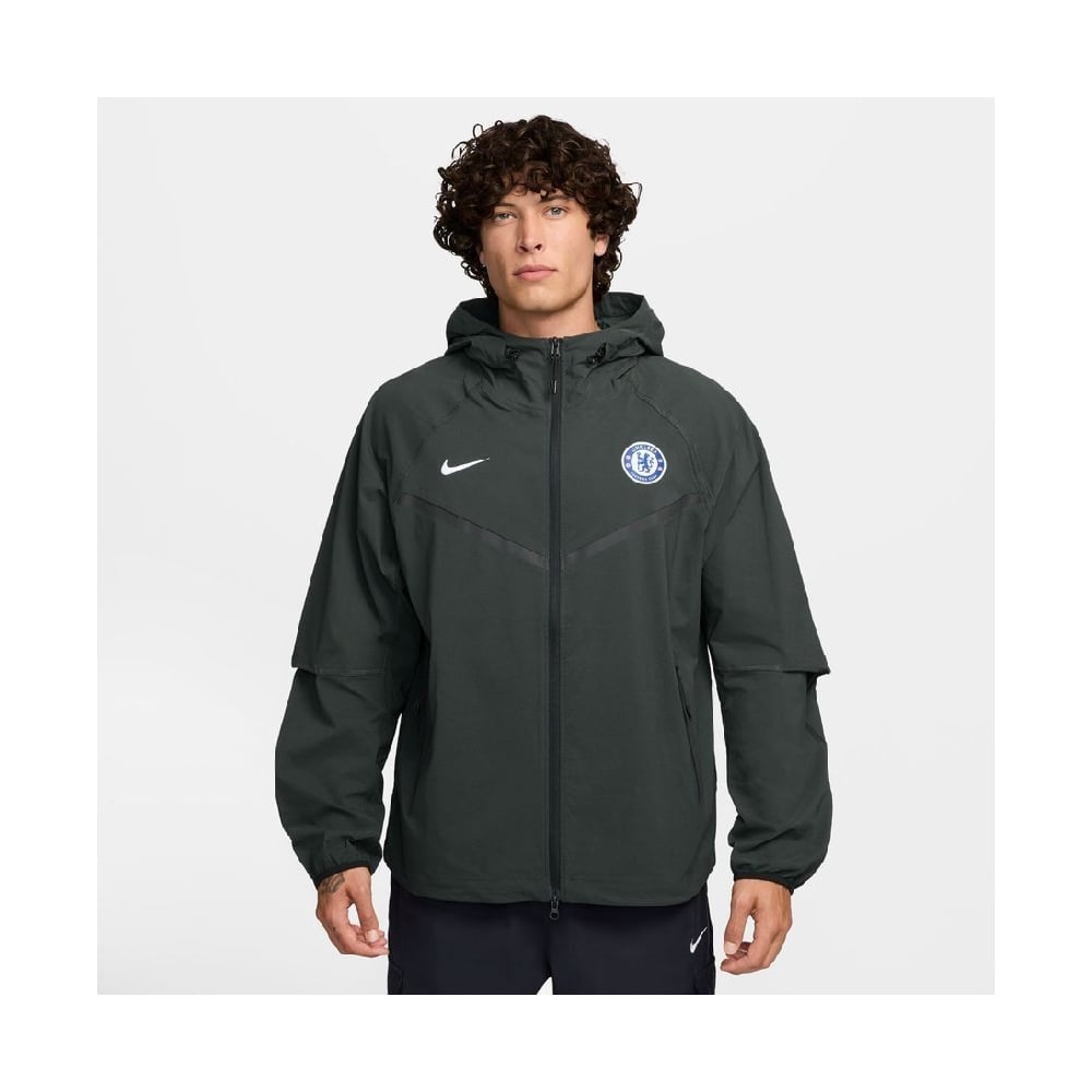 NIKE CASACA HOMBRE JOVEN BLACK CHELSEA FC TALLA M - 4