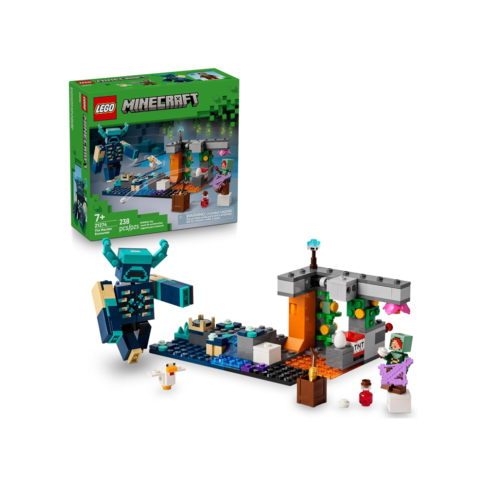 LEGO MINECRAFT THE WARDEN ENCOUNTER KIDS 21274 - 1