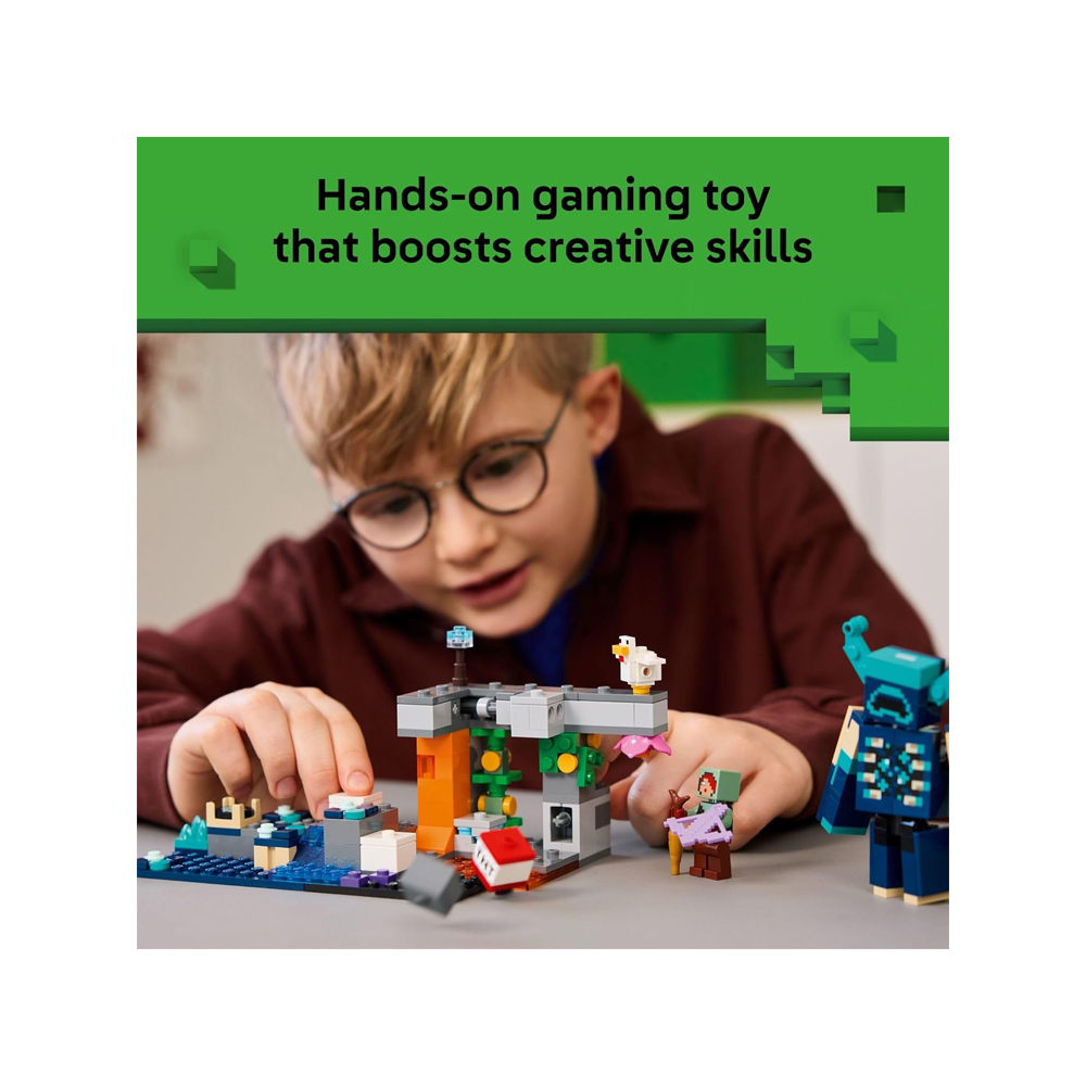 LEGO MINECRAFT THE WARDEN ENCOUNTER KIDS 21274 - 3