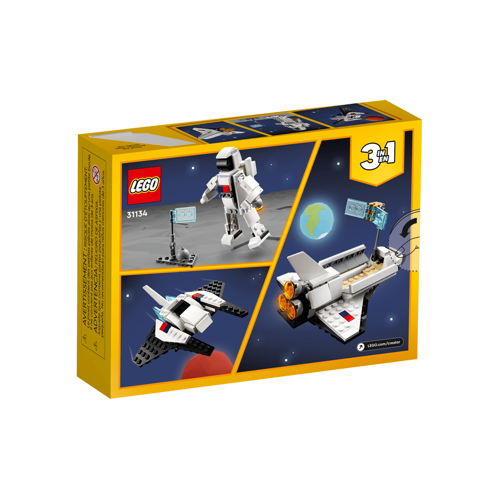 LEGO CREATOR 3 IN 1 SPACE SHUTTLE SPACE BUILDING 31134 - 4