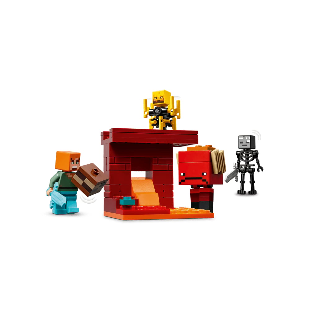 LEGO MINECRAFT THE NETHER LAVA BATTLE 21266 - 2