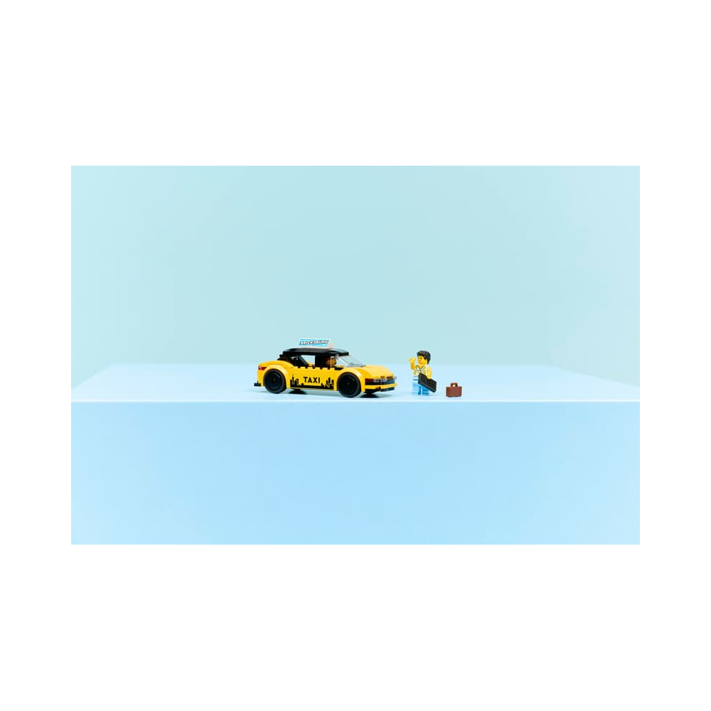LEGO CITY YELLOW TAXI EXCLUSIVO USA 60487 - 2