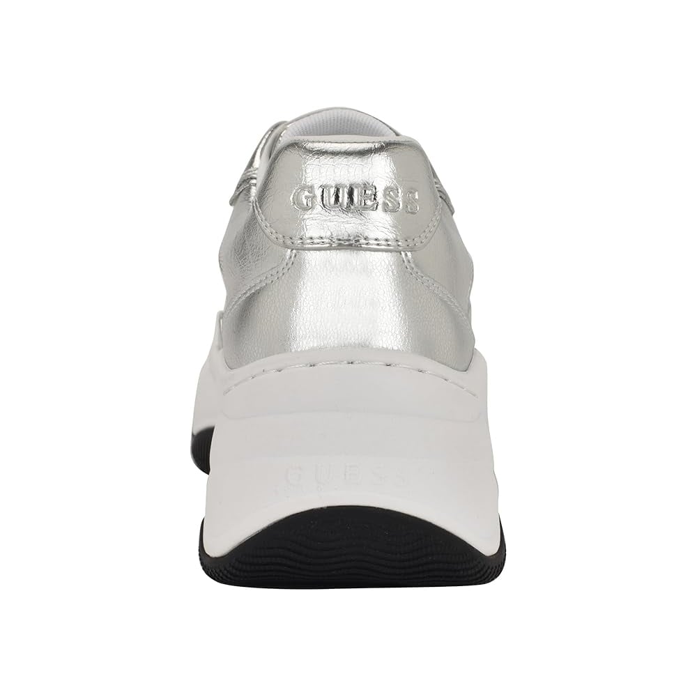 ZAPATILLA GUESS DAMA HAPPY SILVER TALLA 6 - 4