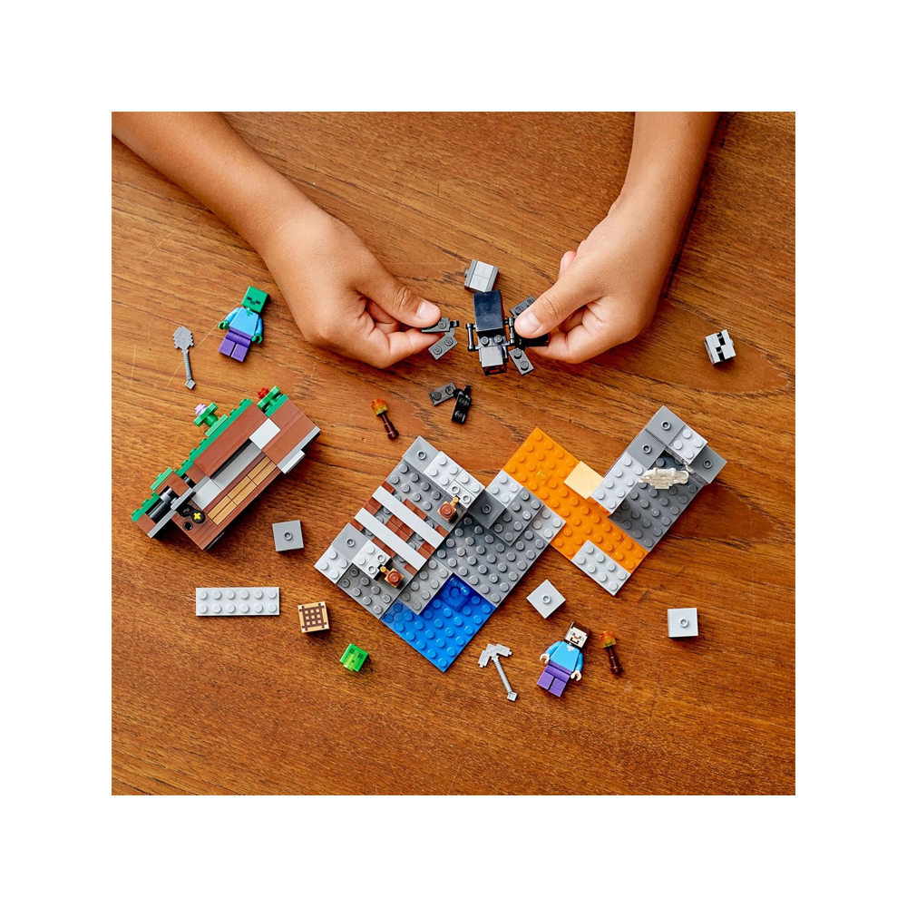 LEGO MINECRAFT THE ABANDONED MINE BUILDING TOY 21166 - 2