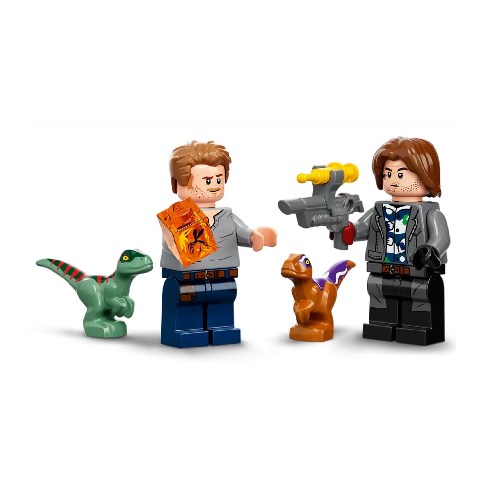 LEGO JURASSIC WORLD ATROCIRAPTOR DINOSAUR BIKE CHASE 76945 - 3