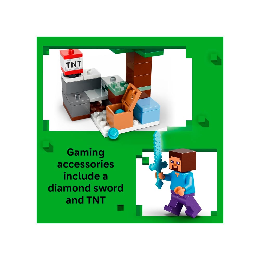 LEGO MINECRAFT STEVES TAIGA ADVENTURE 21583 - 2