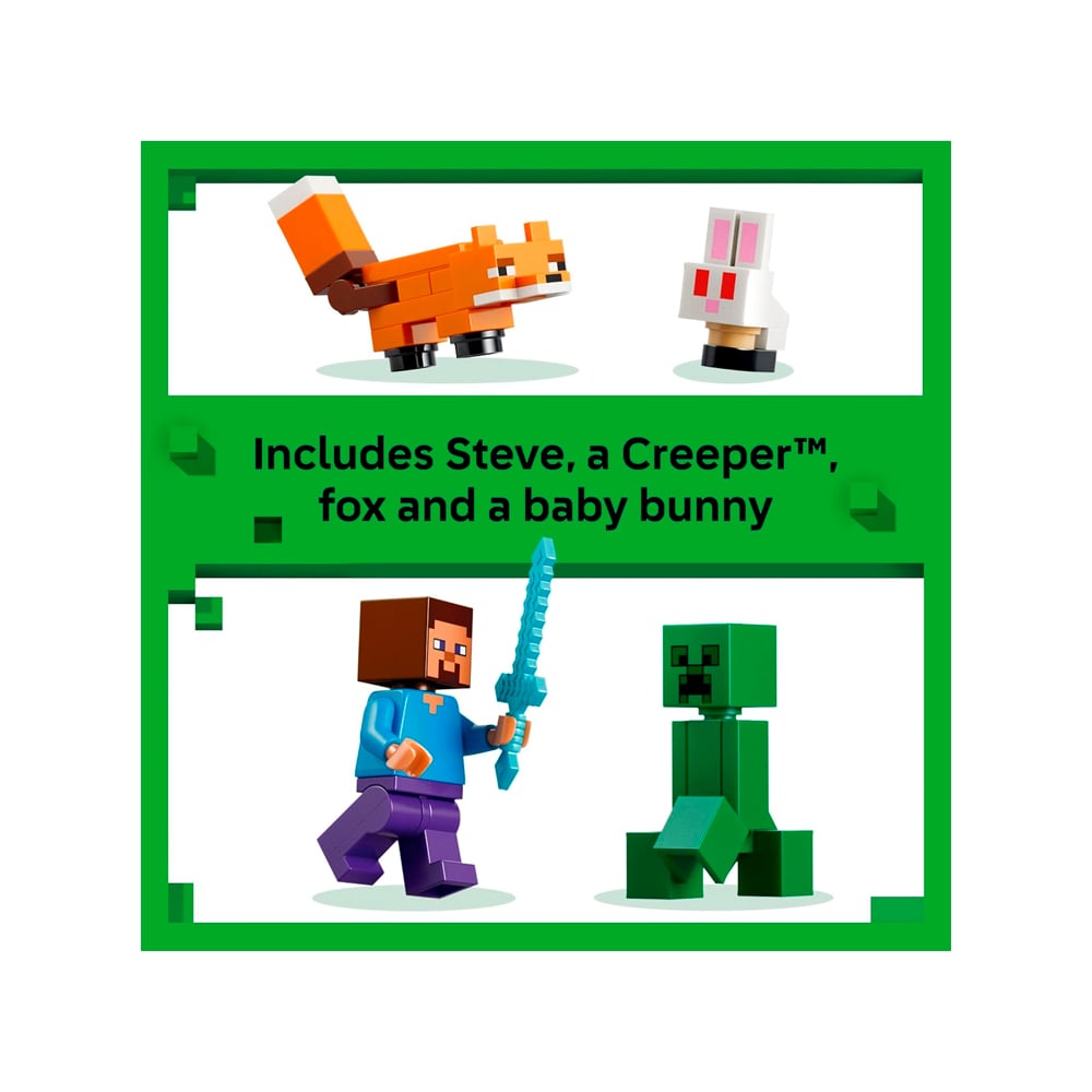 LEGO MINECRAFT STEVES TAIGA ADVENTURE 21583 - 4