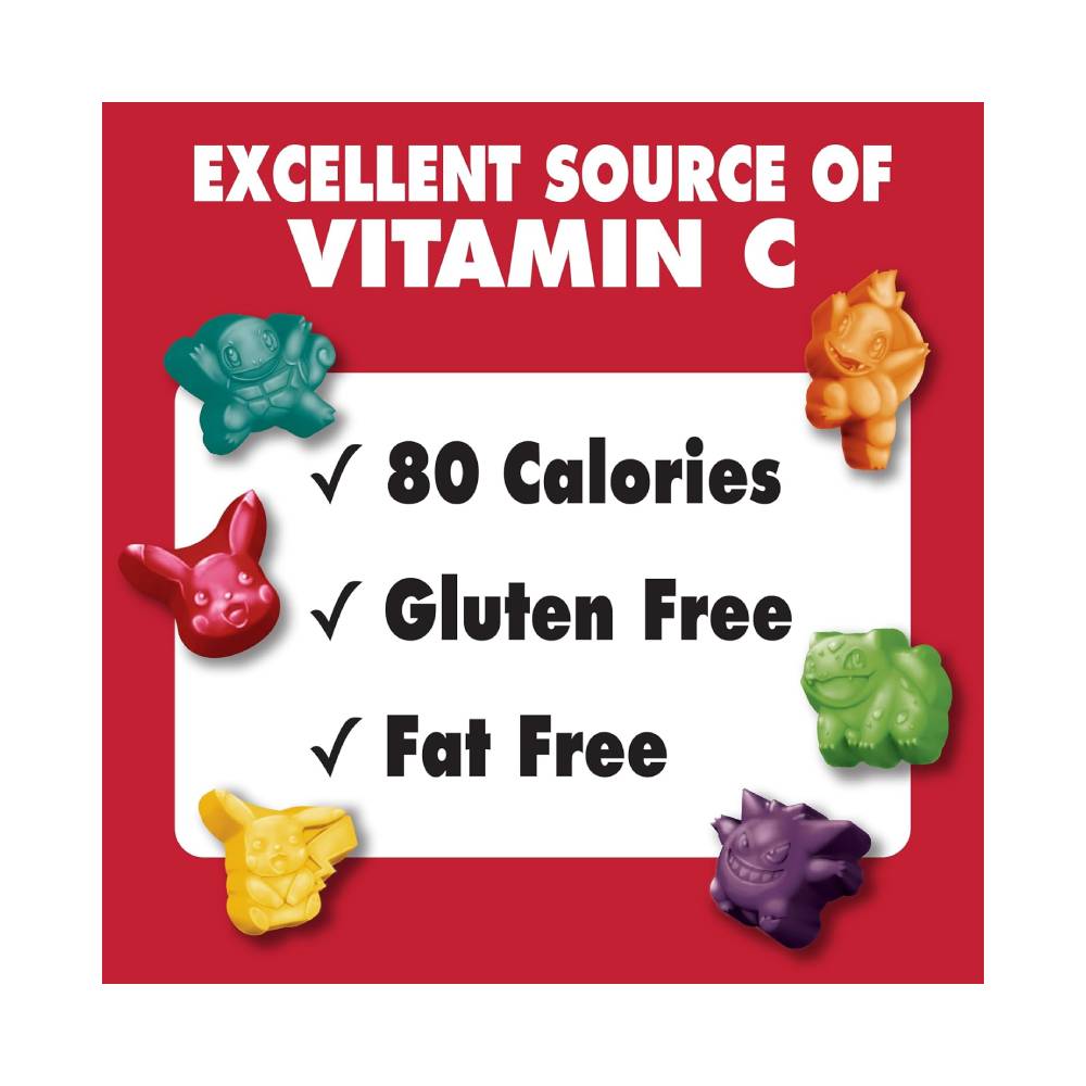 POKEMON FRUIT FLAVORED SNACKS 22 PAQUETES - 2