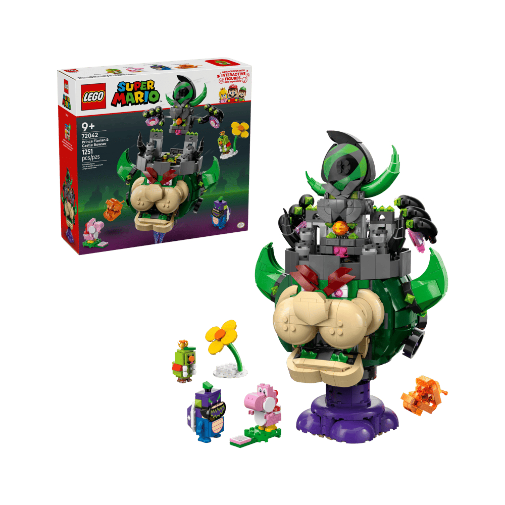LEGO SUPER MARIO PRINCE FLORIAN Y CASTLE BOWSER 72042