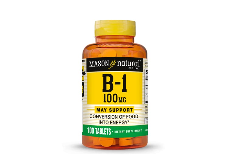 VITAMINA B1 100 MG - MASON NATURAL - (100 TAB) - 1